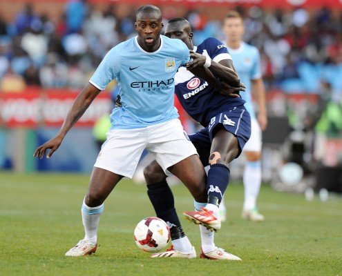 FOOTBALL : Supersport United vs Manchester City - Match amical - Pretoria - 14/07/2013