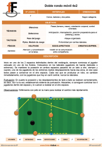 Doble rondo móvil 4x2