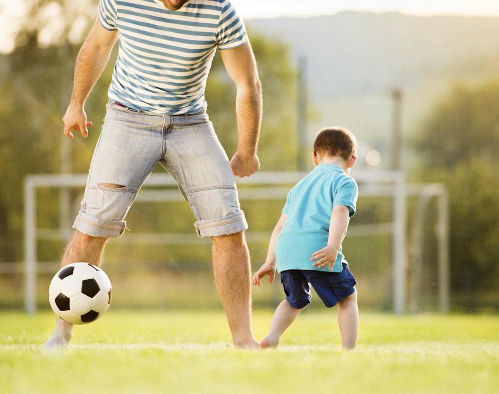 Los padres del niño deportista