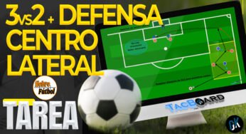 3vs2 + Defensa de centro lateral